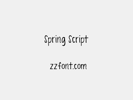 Spring Script