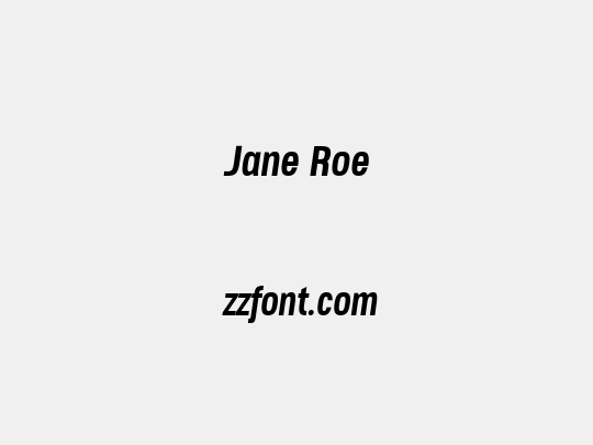 Jane Roe