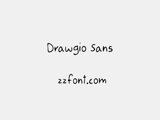Drawgio Sans