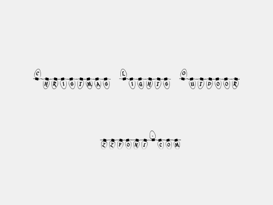 Christmas Lights Outdoor