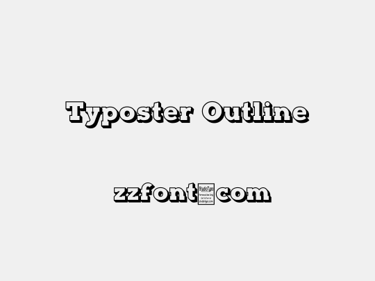 Typoster Outline
