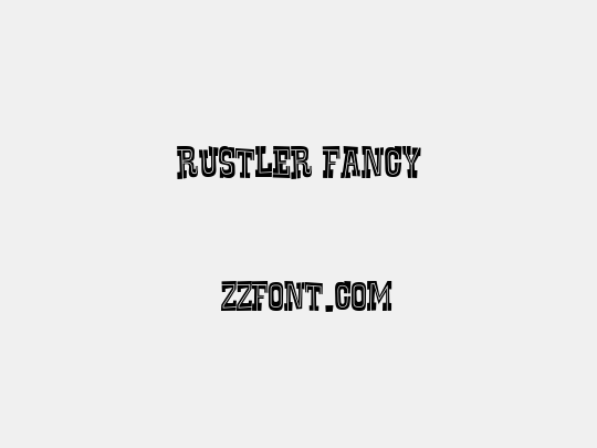 Rustler Fancy