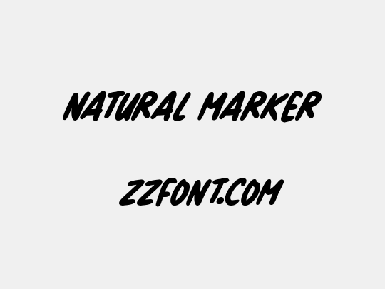 Natural Marker