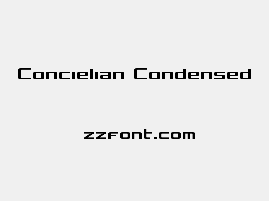 Concielian Condensed