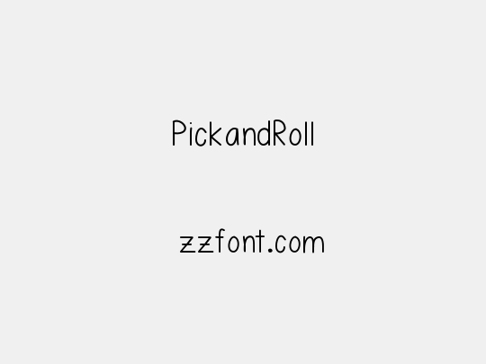 PickandRoll
