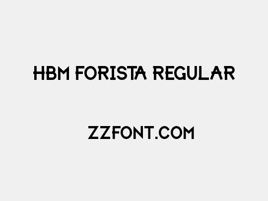 HBM Forista Regular