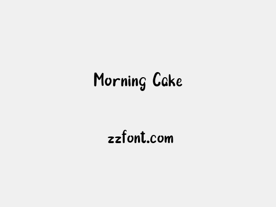Morning Cake