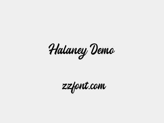 Halaney Demo