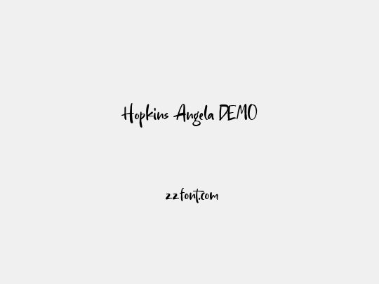 Hopkins Angela DEMO