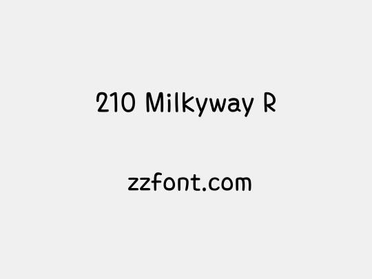 210 Milkyway R