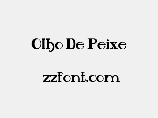 Olho De Peixe