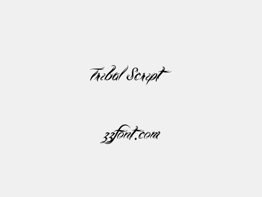 Tribal Script