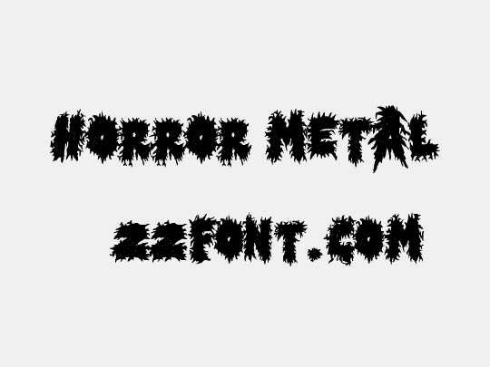 Horror Metal