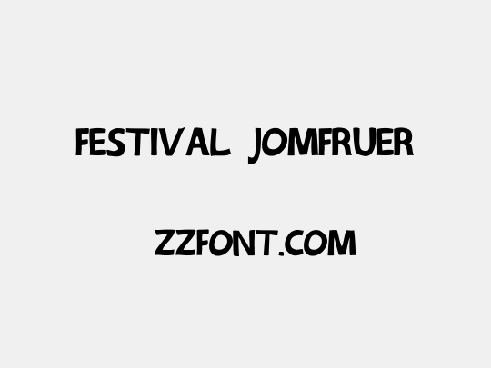 Festival Jomfruer
