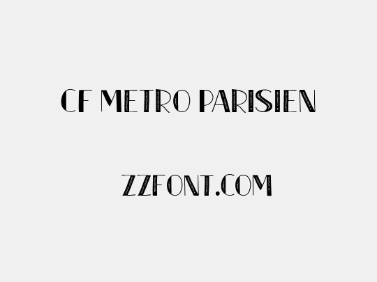 CF Metro Parisien