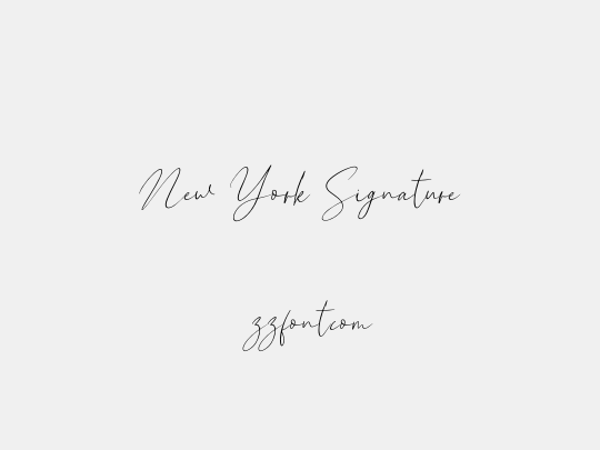 New York Signature