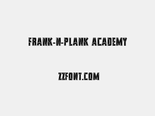 Frank-n-Plank Academy