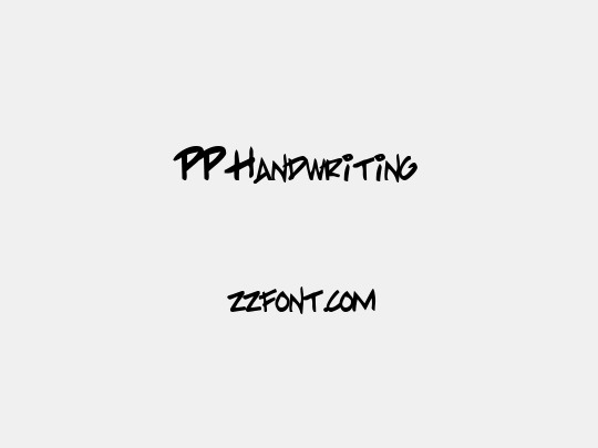 PP Handwriting