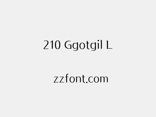 210 Ggotgil L