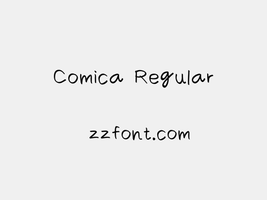 Comica Regular
