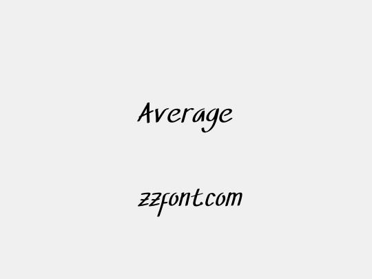 Average