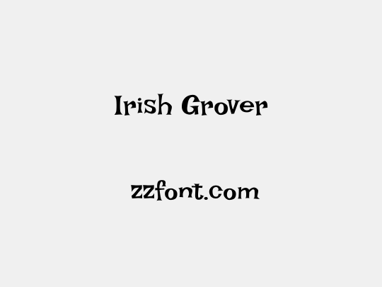 Irish Grover
