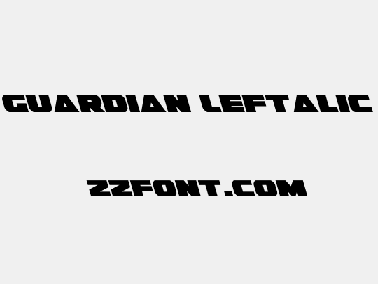 Guardian Leftalic