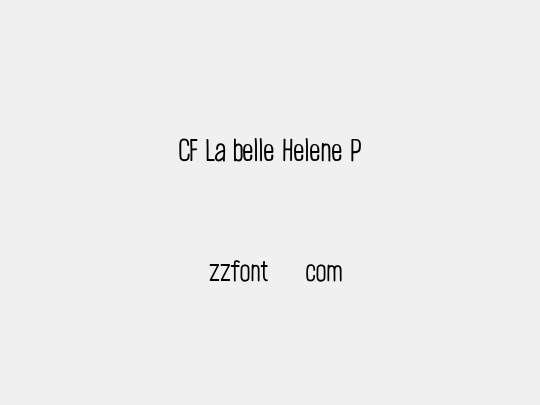 CF La belle Helene P