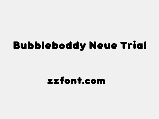 Bubbleboddy Neue Trial