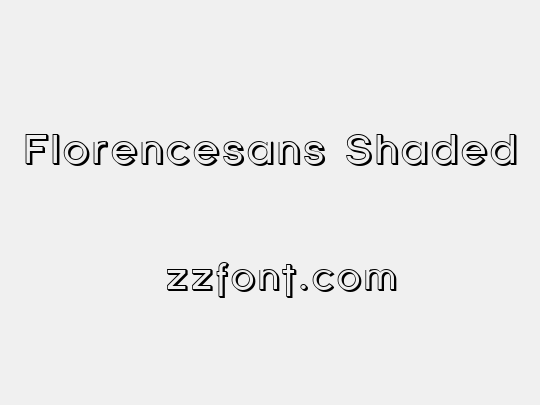 Florencesans Shaded