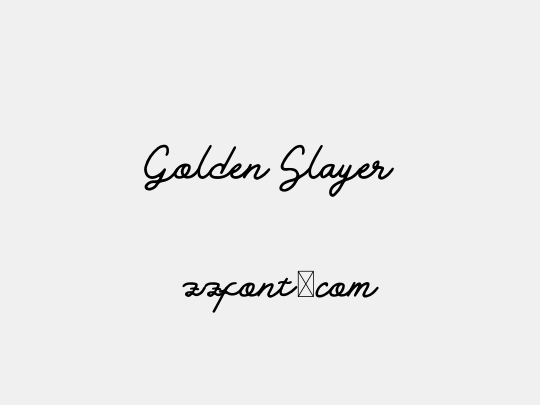 Golden Slayer