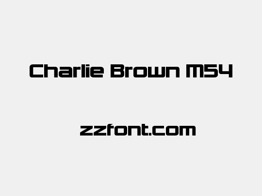 Charlie Brown M54