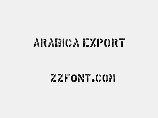 Arabica Export