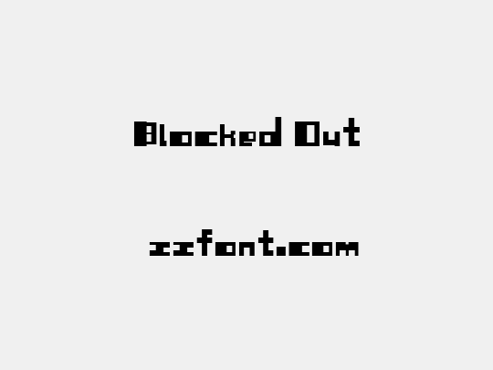 Blocked Out 