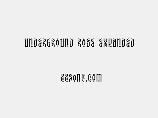Underground Rose Expanded