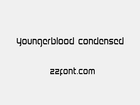 Youngerblood Condensed