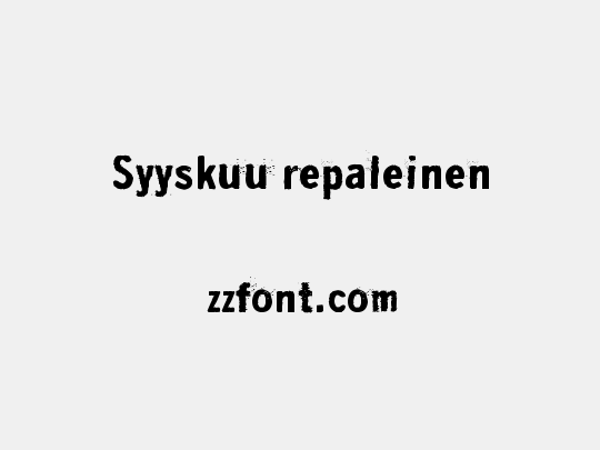 Syyskuu repaleinen