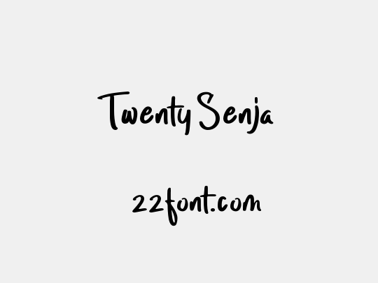 Twenty Senja
