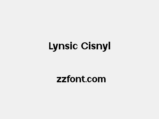 Lynsic Cisnyl