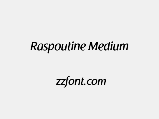Raspoutine Medium