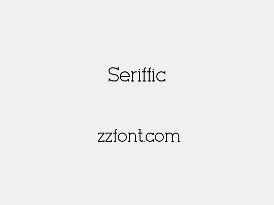 Seriffic