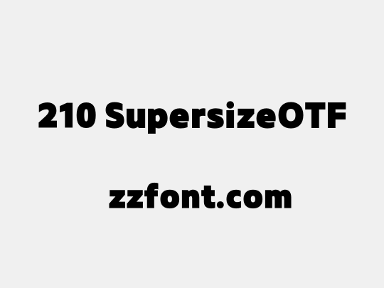 210 SupersizeOTF