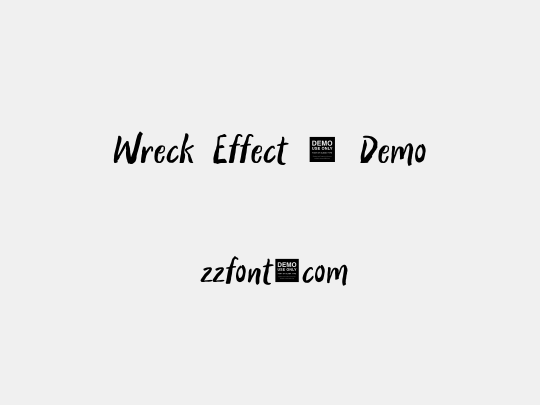 Wreck Effect - Demo