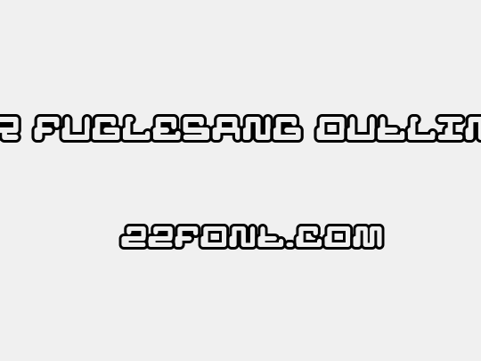 MR FUGLESANG OUTLINE