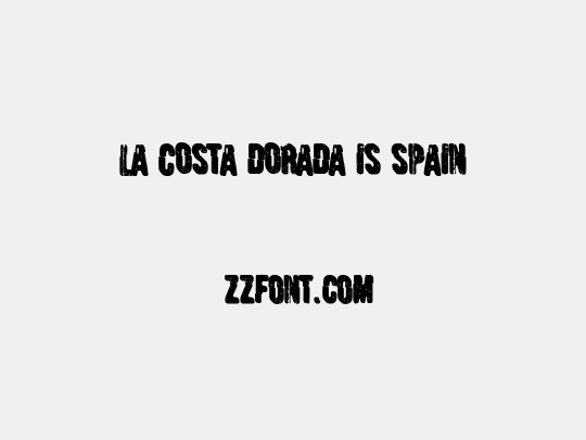 La Costa Dorada is Spain
