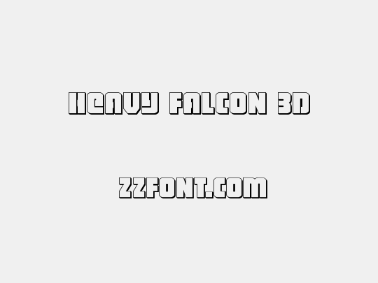 Heavy Falcon 3D