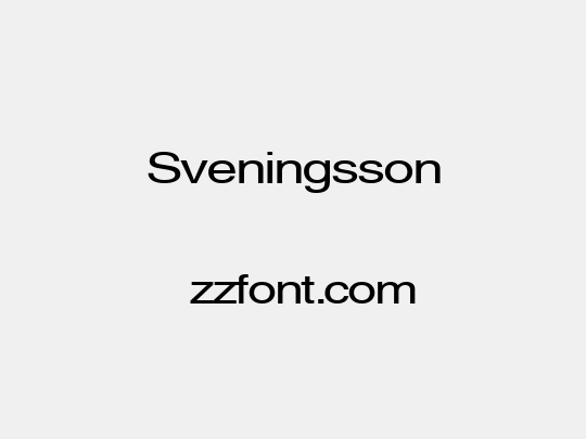 Sveningsson