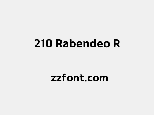 210 Rabendeo R