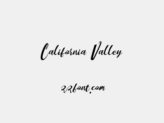 California Valley
