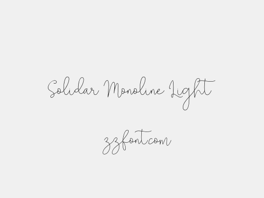 Solidar Monoline Light